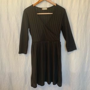 Altar’d State - Black Long Sleeve Dress